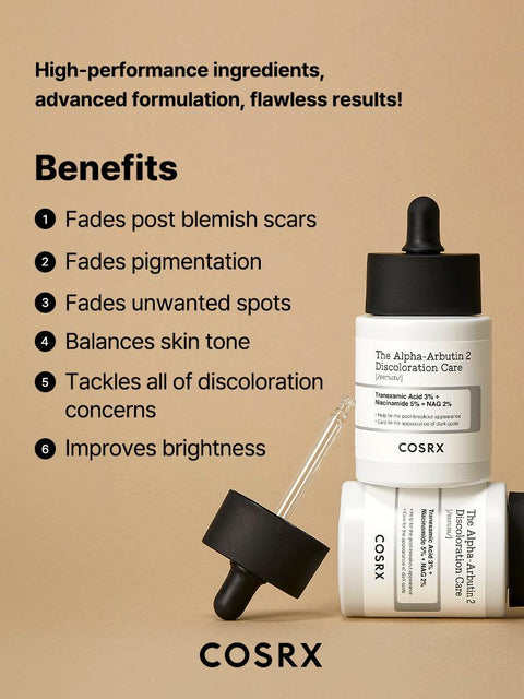 COSRX The Alpha-Arbutin 2 Discoloration Care Serum