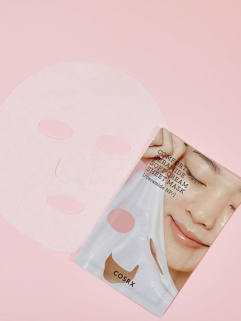 COSRX Balancium Comfort Ceramide Soft Cream Sheet Mask