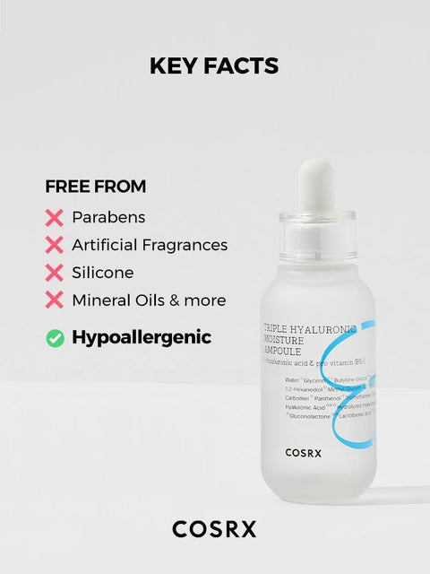 COSRX Hydrium Triple Hyaluronic Moisture Ampoule