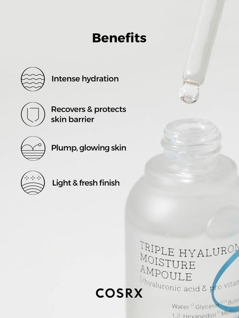 COSRX Hydrium Triple Hyaluronic Moisture Ampoule