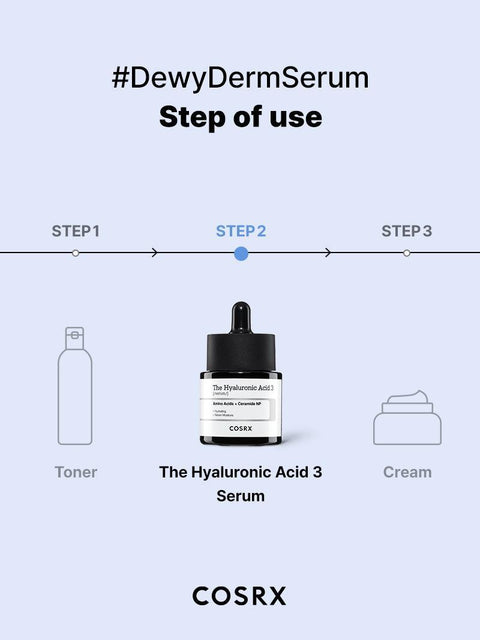 COSRX The Hyaluronic Acid 3 Serum